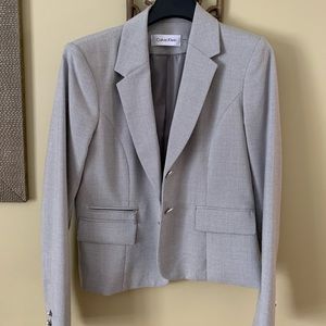 Calvin Klein Small Check Blazer